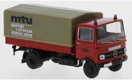 Modellautos Mercedes LP 608 1/87 Brekina PP Werkfeuerwehr MTU 1966 Mercedes LP 608 1/87 Brekina PP Werkfeuerwehr MTU 1966 modellautos