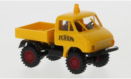 Modellautos Mercedes Unimog 1/87 Brekina 411 Pritsche Züblin 1960 Mercedes Unimog 1/87 Brekina 411 Pritsche Züblin 1960 modellautos