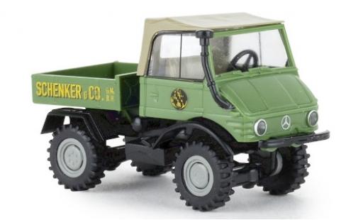 Modellautos Mercedes Unimog 1/87 Brekina 421 Schenker 1966 Pritsche Mercedes Unimog 1/87 Brekina 421 Schenker 1966 Pritsche modellautos