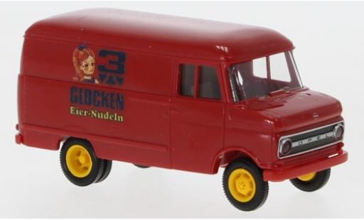 Modellautos Opel Blitz 1/87 Brekina B Kastenwagen 3 Glocken Eiernudeln 1966 Opel Blitz 1/87 Brekina B Kastenwagen 3 Glocken Eiernudeln 1966 modellautos
