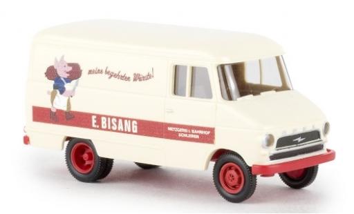 Modellautos Opel Blitz 1/87 Brekina Kasten A E. Bisang 1959 Opel Blitz 1/87 Brekina Kasten A E. Bisang 1959 modellautos