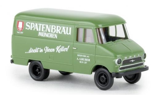 Modellautos Opel Blitz 1/87 Brekina Kasten A Spatenbräu 1959 Opel Blitz 1/87 Brekina Kasten A Spatenbräu 1959 modellautos