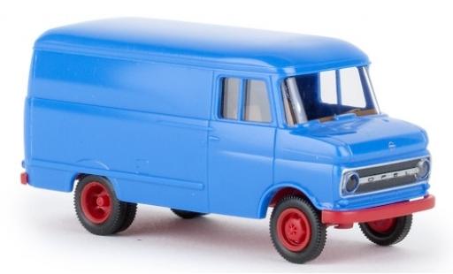 Modellautos Opel Blitz 1/87 Brekina Kasten B blau 1966 Opel Blitz 1/87 Brekina Kasten B blau 1966 modellautos