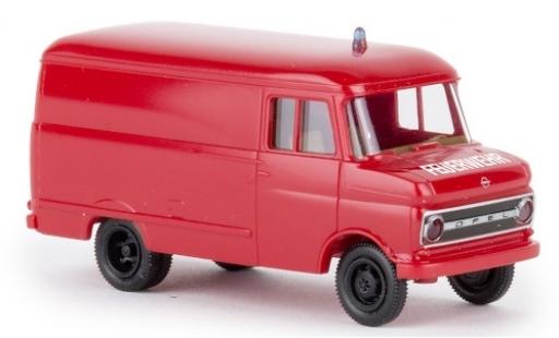 Modellautos Opel Blitz 1/87 Brekina Kasten B Feuerwehr 1966 Opel Blitz 1/87 Brekina Kasten B Feuerwehr 1966 modellautos