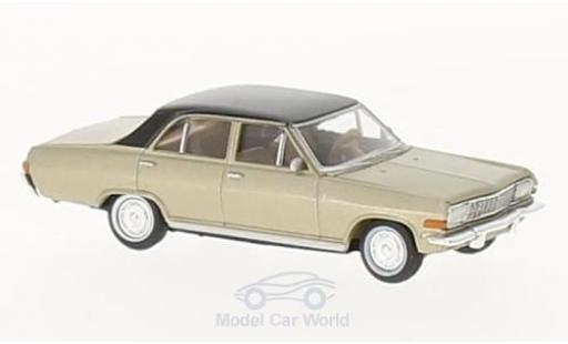 Modellautos Opel Diplomat 1/87 Brekina A V8 mettalic beige/schwarz Opel Diplomat 1/87 Brekina A V8 mettalic beige/schwarz modellautos