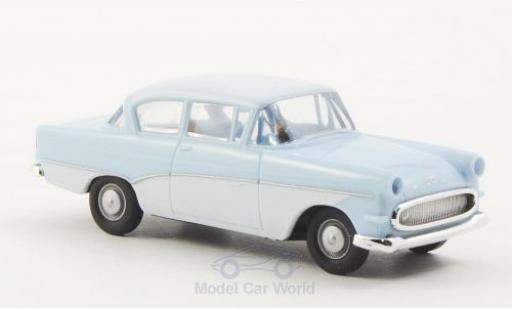 Modellautos Opel Rekord 1/87 Brekina P1 blau/weiss Opel Rekord 1/87 Brekina P1 blau/weiss modellautos