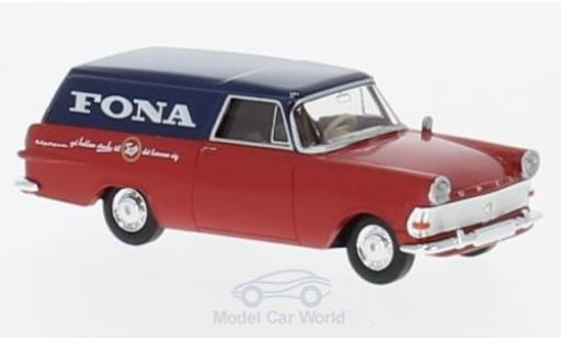 Modellautos Opel Rekord 1/87 Brekina P2 Kasten Fona (DK) Opel Rekord 1/87 Brekina P2 Kasten Fona (DK) modellautos