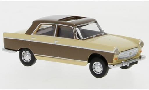 Modellautos Peugeot 404 1/87 Brekina beige/braun 1961 toit ouvrant ouvert Peugeot 404 1/87 Brekina beige/braun 1961 toit ouvrant ouvert modellautos