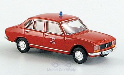 Modellautos Peugeot 504 1/87 Brekina Limousine Ville de Tours Feuerwehr (F) Peugeot 504 1/87 Brekina Limousine Ville de Tours Feuerwehr (F) modellautos