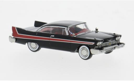 Modellautos Plymouth Fury 1/87 Brekina schwarz/rot 1958 1:87 Plymouth Fury 1/87 Brekina schwarz/rot 1958 1:87 modellautos