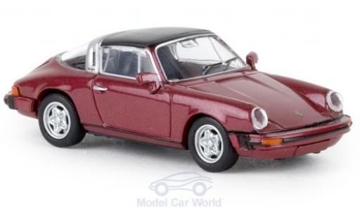 Modellautos Porsche 930 Targa 1/87 Brekina 911 G Targa mettalic rot 1976 TD Porsche 930 Targa 1/87 Brekina 911 G Targa mettalic rot 1976 TD modellautos