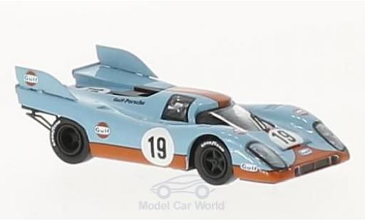 Modellautos Porsche 917 1971 1/87 Brekina K No.19 Gulf Team Gulf 24h Le Mans 1971 H.Müller/R.Attwood Porsche 917 1971 1/87 Brekina K No.19 Gulf Team Gulf 24h Le Mans 1971 H.Müller/R.Attwood modellautos