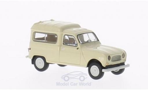 Modellautos Renault 4 1/87 Brekina R Fourgonnette mit Seitenfenstern beige Renault 4 1/87 Brekina R Fourgonnette mit Seitenfenstern beige modellautos