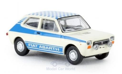 Modellautos Fiat 127 1/87 Brekina weiss Abarth 1971 Fiat 127 1/87 Brekina weiss Abarth 1971 modellautos