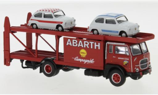 Modellautos Fiat 642 1/87 Brekina Renntransporter Abarth 1962 Fiat 642 1/87 Brekina Renntransporter Abarth 1962 modellautos