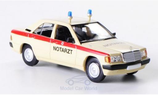 Modellautos Mercedes 190 E 1/87 Brekina E (W201) Notarzt Mercedes 190 E 1/87 Brekina E (W201) Notarzt modellautos