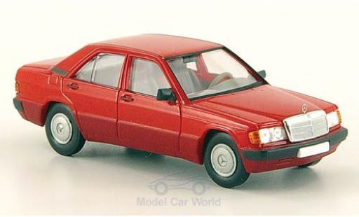 Modellautos Mercedes 190 E 1/87 Brekina E (W201) rot 1988 Mercedes 190 E 1/87 Brekina E (W201) rot 1988 modellautos