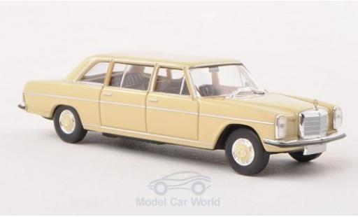 Modellautos Mercedes 220 1/87 Brekina D lang (W115) beige Strich-Acht Mercedes 220 1/87 Brekina D lang (W115) beige Strich-Acht modellautos