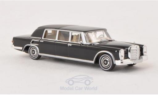 Modellautos Mercedes 600 1/87 Brekina Landaulet schwarz Verdeck geschlossen Mercedes 600 1/87 Brekina Landaulet schwarz Verdeck geschlossen modellautos