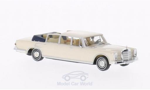 Modellautos Mercedes 600 1/87 Brekina Landaulet weiss Verdeck geöffnet Mercedes 600 1/87 Brekina Landaulet weiss Verdeck geöffnet modellautos