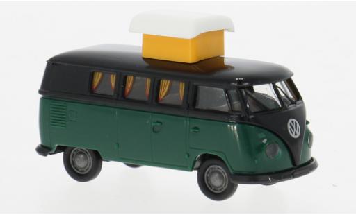 Modellautos Volkswagen T1 1/87 Brekina b Camper schwarz/grau 1960 1:87 Volkswagen T1 1/87 Brekina b Camper schwarz/grau 1960 1:87 modellautos