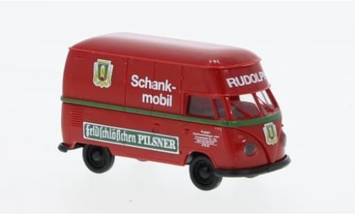 Volkswagen T1 1/87 Brekina b Gro&szlig;raum-Kasten Feldschl&ouml;&szlig;chen Schankmobil 1960 1:87 modellautos