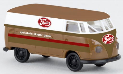 Modellautos Volkswagen T1 1/87 Brekina b Kasten Freia 1960 Volkswagen T1 1/87 Brekina b Kasten Freia 1960 modellautos