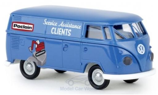 Modellautos Volkswagen T1 1/87 Brekina b Kasten Poclain Volkswagen T1 1/87 Brekina b Kasten Poclain modellautos