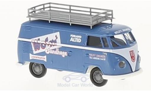Modellautos Volkswagen T1 1/87 Brekina b Kasten Worms Sandkage Volkswagen T1 1/87 Brekina b Kasten Worms Sandkage modellautos