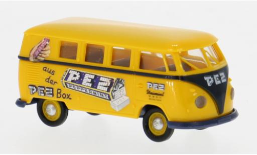 Modellautos Volkswagen T1 1/87 Brekina b Kombi 1960 PEZ 1:87 Volkswagen T1 1/87 Brekina b Kombi 1960 PEZ 1:87 modellautos