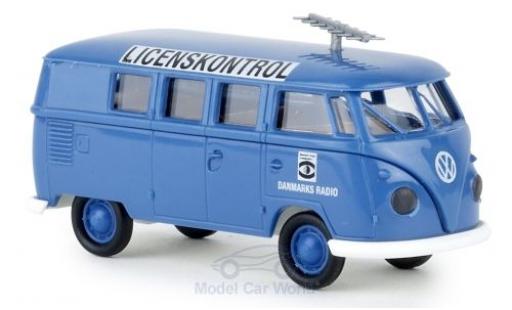 Modellautos Volkswagen T1 1/87 Brekina b Kombi Danmarks Radio Volkswagen T1 1/87 Brekina b Kombi Danmarks Radio modellautos