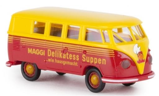 Modellautos Volkswagen T1 1/87 Brekina b Kombi Maggi Suppen 1960 Volkswagen T1 1/87 Brekina b Kombi Maggi Suppen 1960 modellautos