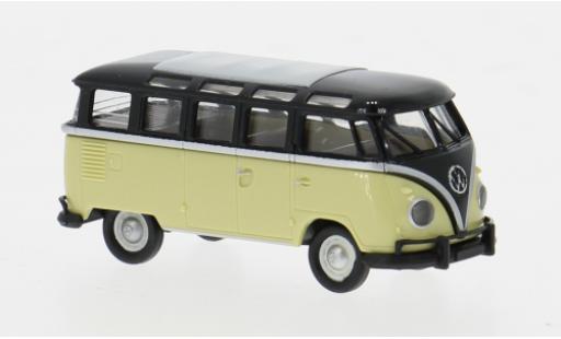 Modellautos Volkswagen T1 1/87 Brekina b Samba schwarz/grün 1960 1:87 Volkswagen T1 1/87 Brekina b Samba schwarz/grün 1960 1:87 modellautos
