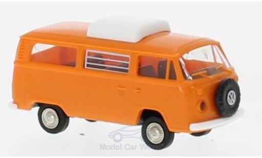 Modellautos Volkswagen T2 B 1/87 Brekina Camper orange mit Hubdach Volkswagen T2 B 1/87 Brekina Camper orange mit Hubdach modellautos