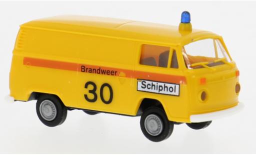 Modellautos Volkswagen T2 1/87 Brekina Kasten 1973 Brandweer Schipol 1:87 Volkswagen T2 1/87 Brekina Kasten 1973 Brandweer Schipol 1:87 modellautos