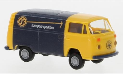 Modellautos Volkswagen T2 1/87 Brekina Kasten ASG 1972 2. Version Volkswagen T2 1/87 Brekina Kasten ASG 1972 2. Version modellautos