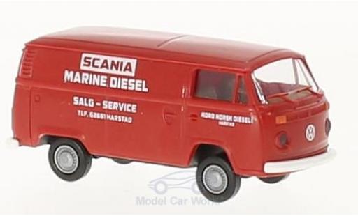 Modellautos Volkswagen T2 A 1/87 Brekina Kasten Scania Service Volkswagen T2 A 1/87 Brekina Kasten Scania Service modellautos