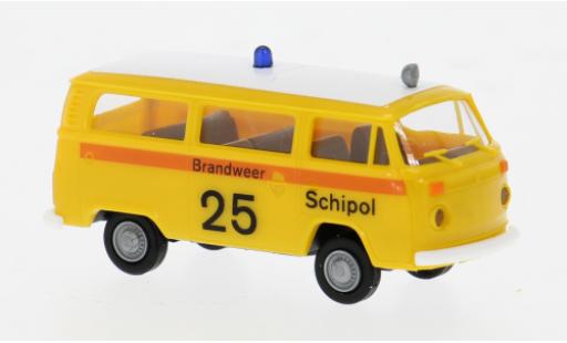 Modellautos Volkswagen T2 1/87 Brekina Kombi 1973 Brandweer Schipol 1:87 Volkswagen T2 1/87 Brekina Kombi 1973 Brandweer Schipol 1:87 modellautos
