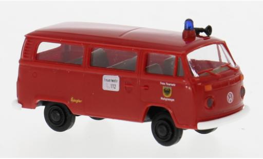 Modellautos Volkswagen T2 1/87 Brekina Kombi 1973 Feuerwehr Markgröningen 1:87 Volkswagen T2 1/87 Brekina Kombi 1973 Feuerwehr Markgröningen 1:87 modellautos