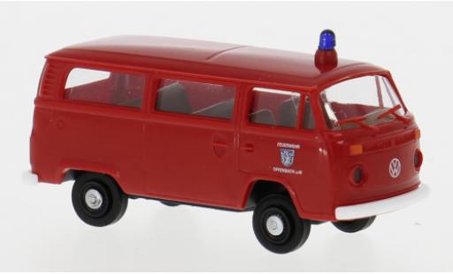 Modellautos Volkswagen T2 1/87 Brekina Kombi 1973 Feuerwehr Offenbach 1:87 Volkswagen T2 1/87 Brekina Kombi 1973 Feuerwehr Offenbach 1:87 modellautos