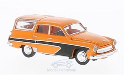Modellautos Wartburg 311 1/87 Brekina Camping orange/schwarz Wartburg 311 1/87 Brekina Camping orange/schwarz modellautos