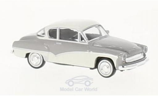 Modellautos Wartburg 311 1/87 Brekina Coupe grau/weiss Wartburg 311 1/87 Brekina Coupe grau/weiss modellautos