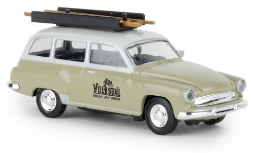 Modellautos Wartburg 311 1/87 Brekina Kombi VEB Volksbau 1965 Wartburg 311 1/87 Brekina Kombi VEB Volksbau 1965 modellautos