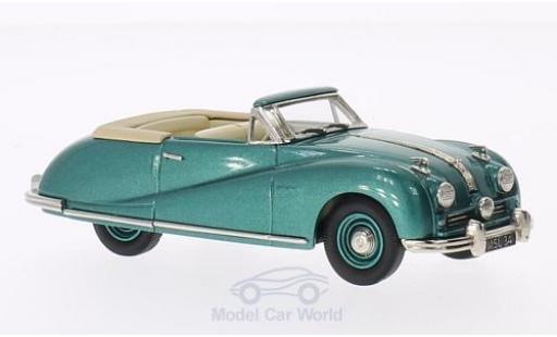 Austin A90 1/43 Brooklin Atlantic Cabrio Top Down mettalic gr&uuml;n 1948 modellautos