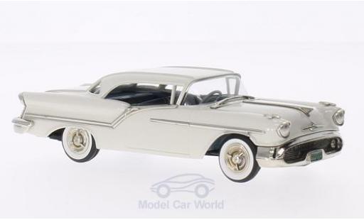 Oldsmobile Super 88 1/43 Brooklin 2-door Holiday weiss 1957 modellautos