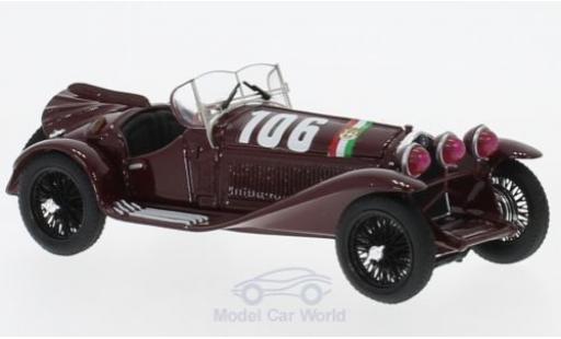 Modellautos Alfa Romeo 2300 1/43 Brumm No.106 Mille Miglia 1932 B.Boracchini/A.Bignami Alfa Romeo 2300 1/43 Brumm No.106 Mille Miglia 1932 B.Boracchini/A.Bignami modellautos