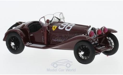 Modellautos Alfa Romeo 2300 1/43 Brumm RHD No.98 Scuderia Ferrari Mille Miglia 1933 T.Nuvolari/D.Compagnoni Alfa Romeo 2300 1/43 Brumm RHD No.98 Scuderia Ferrari Mille Miglia 1933 T.Nuvolari/D.Compagnoni modellautos