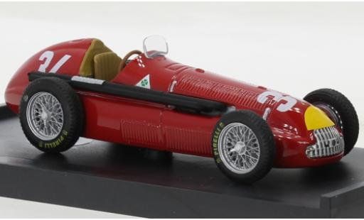 Alfa Romeo 158 1/43 Brumm No.34 formule 1 GP Monaco 1950 modellautos