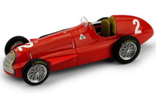 Alfa Romeo 159 1/43 Brumm No.2 formule 1 GP Belgique 1951 modellautos