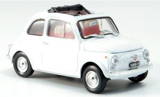 Fiat 500 1/43 Brumm F blanche 1965 modellautos